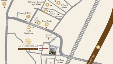 Location of Ashford Royale - Image 226354