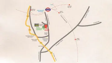 Location of Samrin Shree Vighnaharta Residency - Image 251161