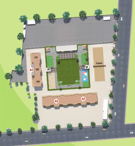 Master Plan of Kumar Siddhachal in Bibwewadi, Pune - Image 281864