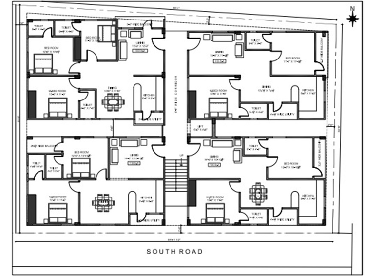 Master Plan of Abinandana Akruthi in Puppalaguda, Hyderabad - Image 229745