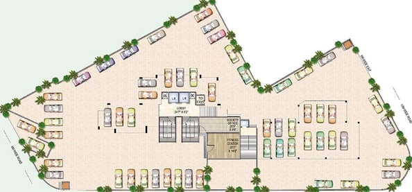 Master Plan of Goodwill Pride in Panvel, Navi Mumbai - Image 240916