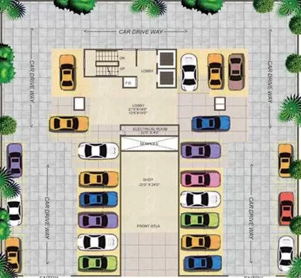 Master Plan of Agrawals Blue Kites in Kopar Khairane, Navi Mumbai - Image 234656