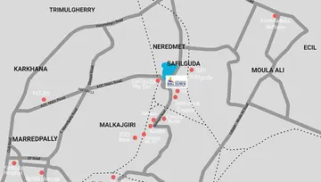 Location of Jains Balaji Big Town - Image 285486