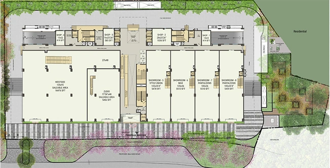 Master Plan of Jains Balaji Big Town in Malkajgiri, Hyderabad - Image 285487