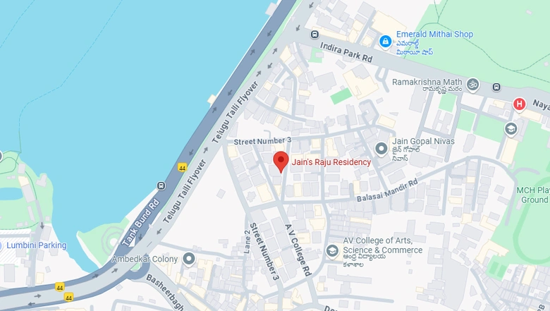 Location of Jain Raju Residency in Domalguda, Hyderabad - Image 272251