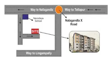 Location of Avantika Godavari Block 1 - Image 272096