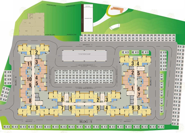 Master Plan of Arihant 5 Anaika in Taloja, Navi Mumbai - Image 36167