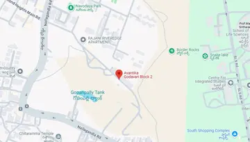 Location of Avantika Godavari Block 3 - Image 272138