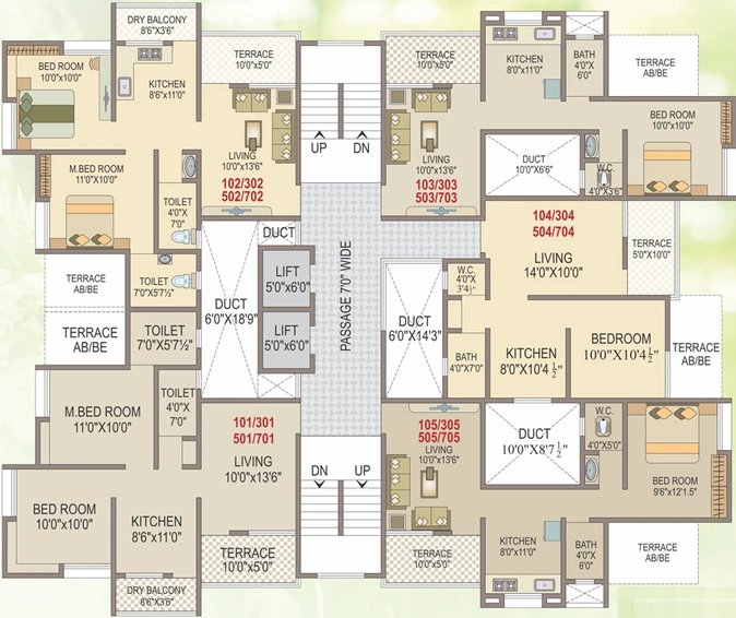 Floor Plan of MS Acacia in Talegaon, Pune - Image 120299
