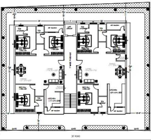 Master Plan of Avantika Dhruva in Kondapur, Hyderabad - Image 227573