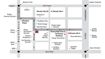 Location of Darshanam Oasis - Image 230503