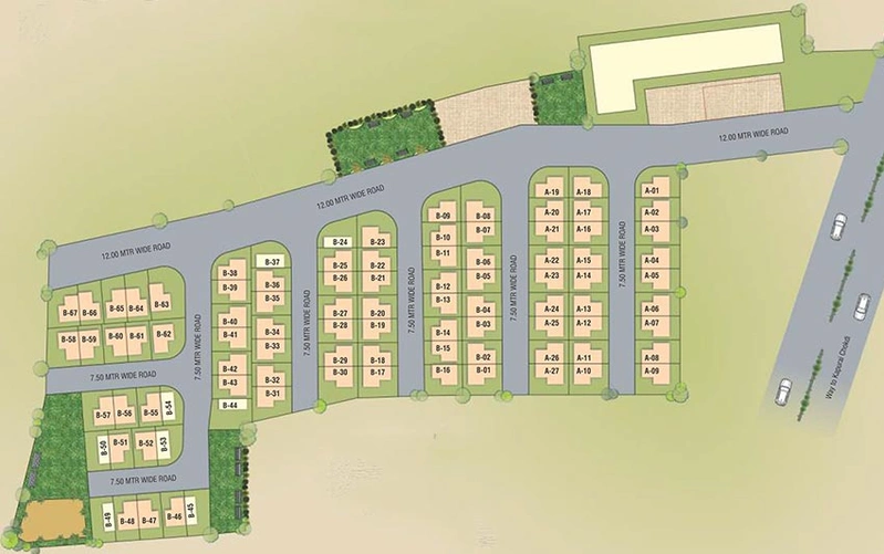 Master Plan of Prime Vatika in Sayajiganj, Vadodara - Image 231065