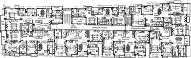 Floor Plan of Kumar Brahmlok Apartment in Danapur, Patna - Image 246392