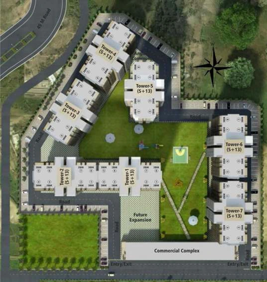 Master Plan of Adore Happy Homes in Sector 86, Faridabad - Image 230928