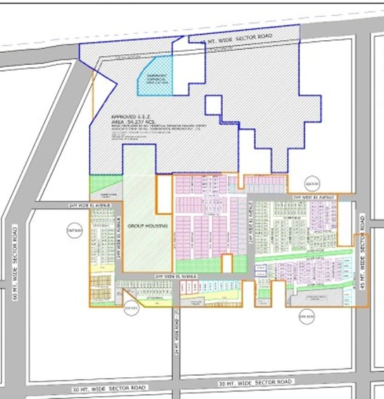 Master Plan of BPTP Park 81 in Sector 81, Faridabad - Image 230989