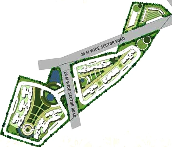 Master Plan of Universal Aura in Sector 82, Gurgaon - Image 235205