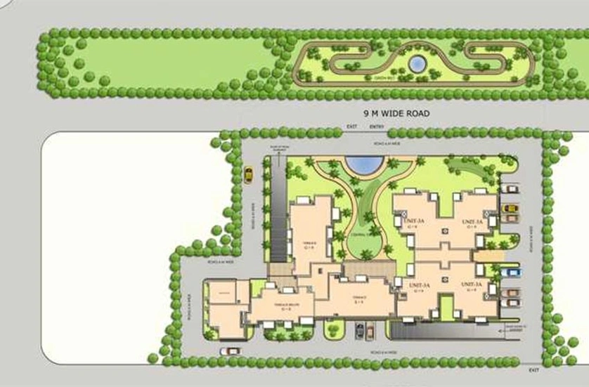 Master Plan of SLF Sunshine Avenue in Sector 28, Faridabad - Image 231108