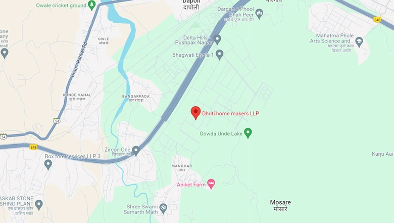 Location of Dhriti Homes in Panvel, Navi Mumbai - Image 120318