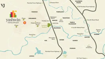 Location of Vilas Yashwin Hinjewadi - Image 120326