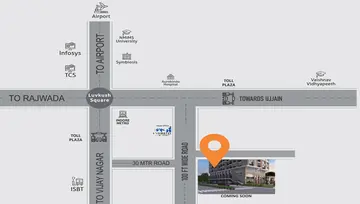 Location of Universal Premium Vista - Image 229640