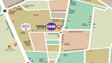 Location of Vilas Yashone Wakad Central - Image 121050
