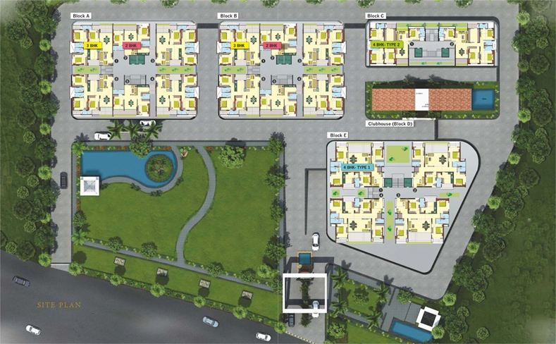 Master Plan of BCM Park in Pipliya Kumar, Indore - Image 228442