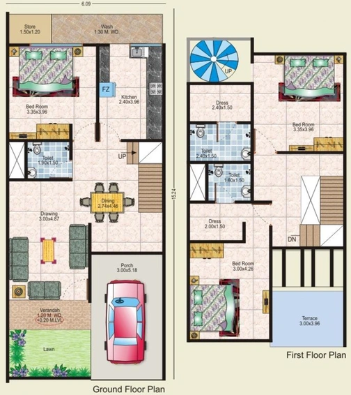 3 BHK House/Villa in Sarthak Galaxy in Rau, Indore - Image 835256