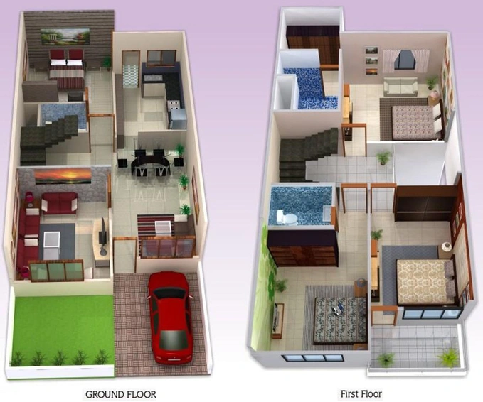 4 BHK House/Villa in Sarthak Orchids in Rau, Indore - Image 835286