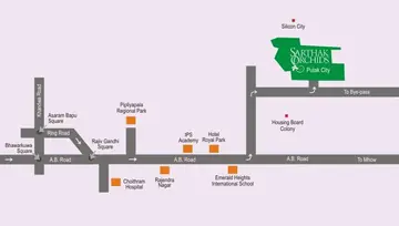 Location of Sarthak Orchids - Image 229585