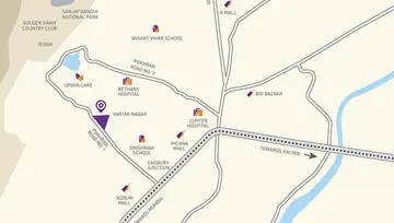 Location of Puraniks Glorio Grand Central - Image 247440