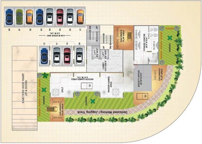 Master Plan of Laxmina Aurum in Ulwe, Navi Mumbai - Image 246573