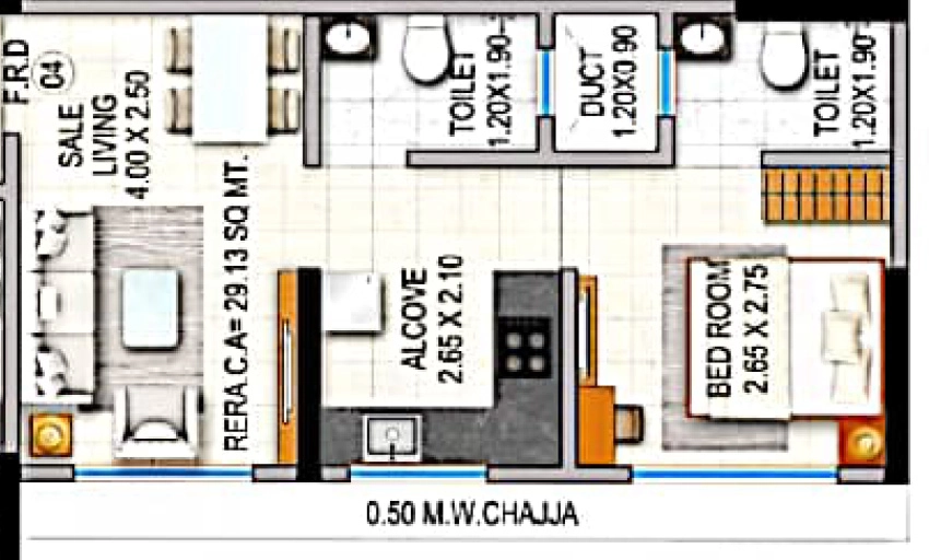 1 BHK Flat in Shraddha Autumn Park in Kanjurmarg East, Mumbai - Image 885959