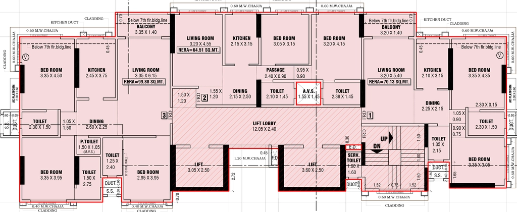 Floor Plan of Inspira Pratap Legacy in Vile Parle West, Mumbai - Image 327175