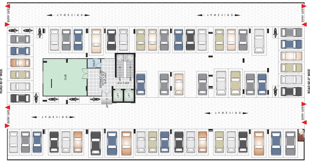 Master Plan of DDCL Radiance in Jagatpura, Jaipur - Image 228483