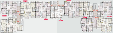 Floor Plan of Felicity Emerald in Sanganer, Jaipur - Image 228488