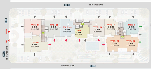 Master Plan of Felicity Emerald in Sanganer, Jaipur - Image 228489