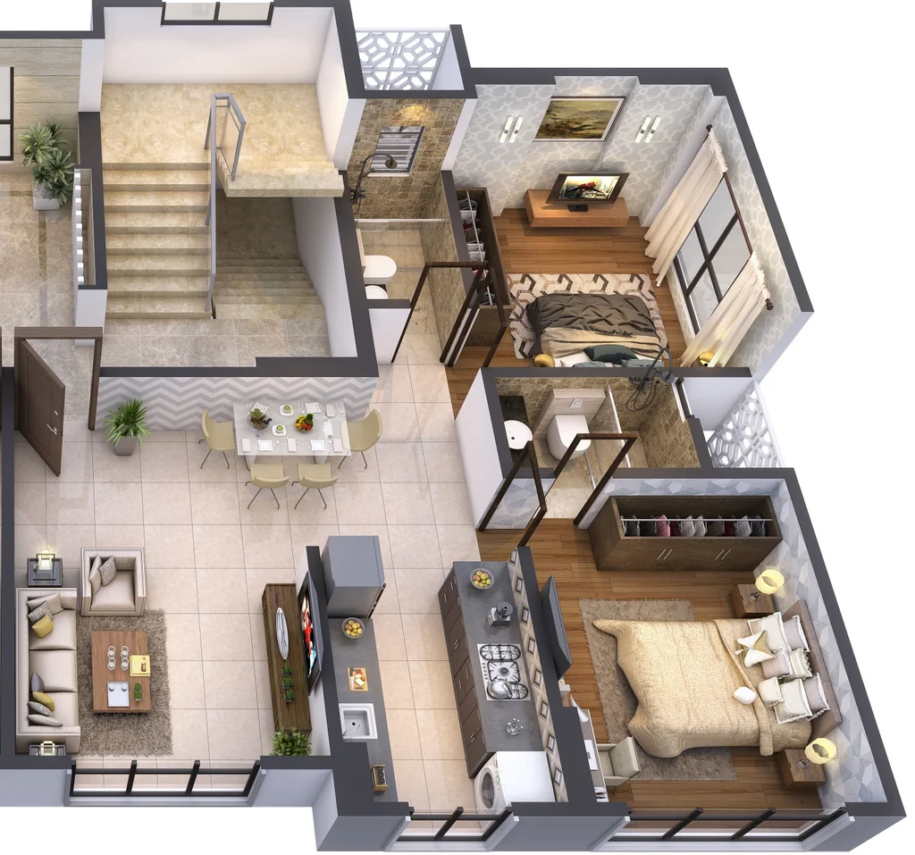 2 BHK Flat in JPV Pratap Gaurav in Andheri East, Mumbai - Image 875695