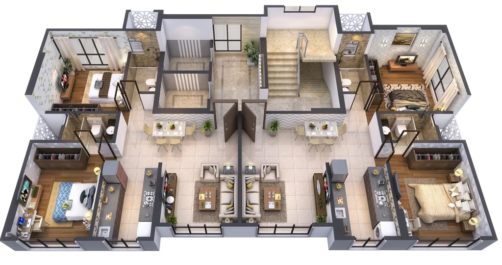 Floor Plan of JPV Pratap Gaurav in Andheri East, Mumbai - Image 327633