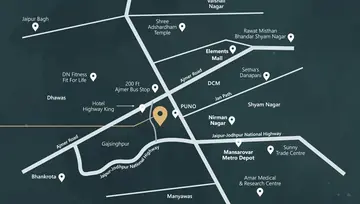 Location of Kohinoor Alora - Image 228514