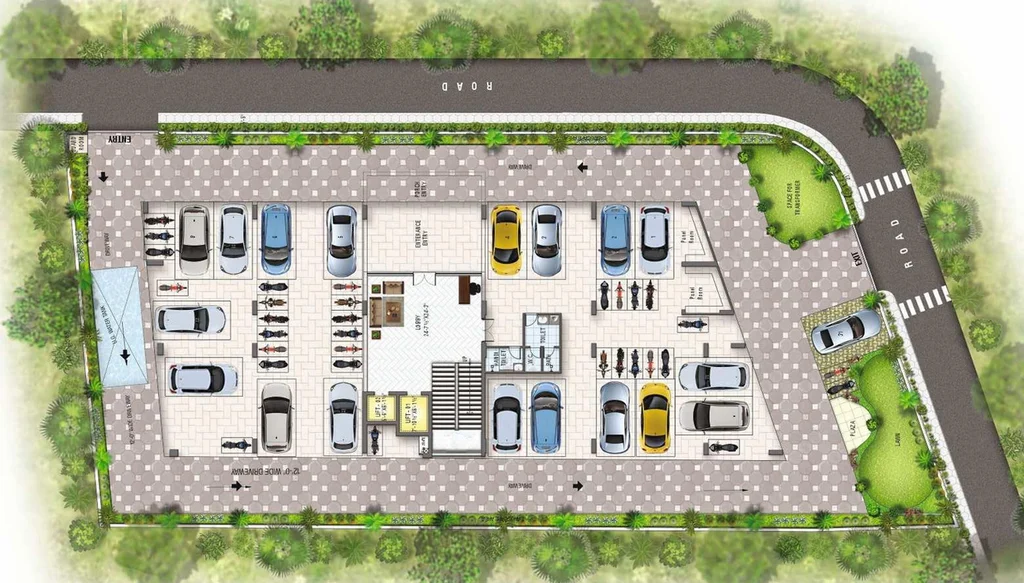 Master Plan of Okay Plus Ruby Suites in Gopalbari, Jaipur - Image 228554