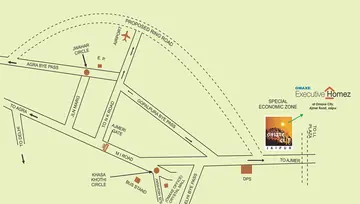 Location of Omaxe Executive Homez - Image 228561