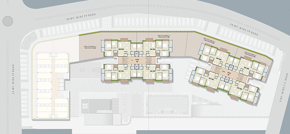 Master Plan of Vihav CBD in Bhayli, Vadodara - Image 261795