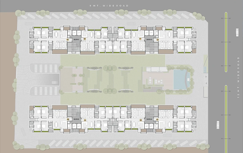 Master Plan of Vihav Keystone 72 in Sevasi, Vadodara - Image 261834