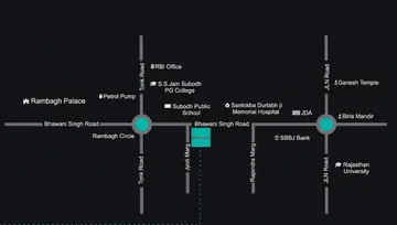 Location of Ridhiraj Bungalow 8 - Image 228593