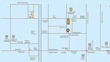 Location of Vihav Keystone Skymont - Image 261881