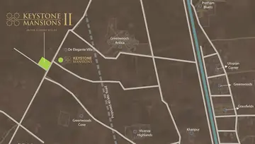 Location of Vihav Keystone Mansions 2 - Image 261872