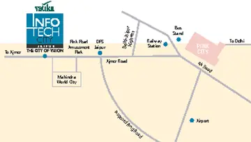Location of Vatika The Park Apartments - Image 228648