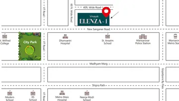 Location of Vinayak Elenza 1 - Image 228653