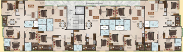Floor Plan of Vinayak Elenza 2 in Siddharth Nagar, Jaipur - Image 228658