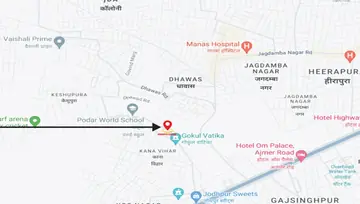 Location of S N Aaradhya Govind Residency - Image 228462